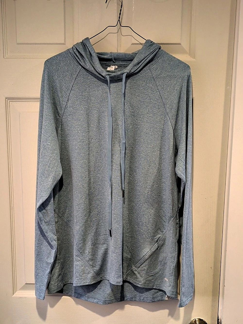 Marika Hoodie Women's Light Green Cowl Neck